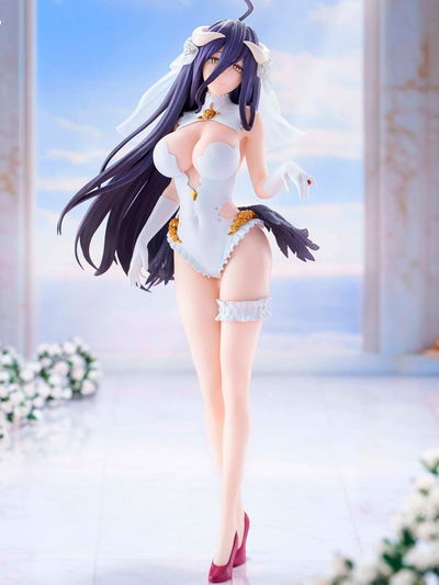 Overlord Glitter & Glamours Albedo (Wedding Ver.) Figura