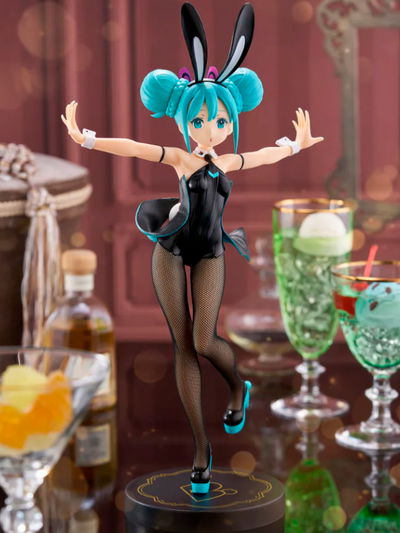 Vocaloid BiCute Bunnies Hatsune Miku (Black Color Ver.) Figura