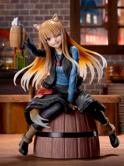 Spice and Wolf Luminasta Holo Figura