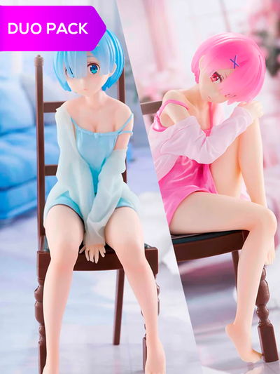 ReZero Starting Life in Another World Relax time Ram & Rem