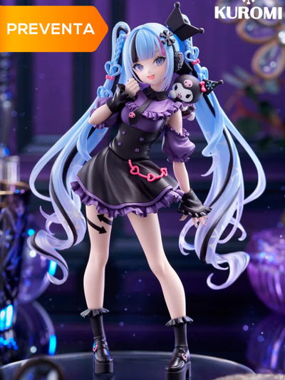  Sanrio ＋ Hatsune Miku - Snow Miku ＋ Kuromi - Trio Try iT Figura