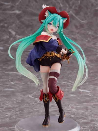 Vocaloid Hatsune Miku (Puss in Boots) Wonderland Figura