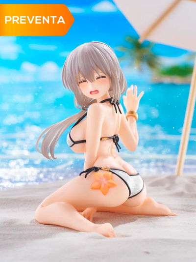 Uzaki-Chan Wants To Hangout! - Uzaki Tsuki - Desktop Cute Figura (Swimsuit Ver.)