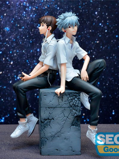 Rebuild of Evangelion Vignetteum Shinji and Kaworu (Kaworu Ver.) Figura