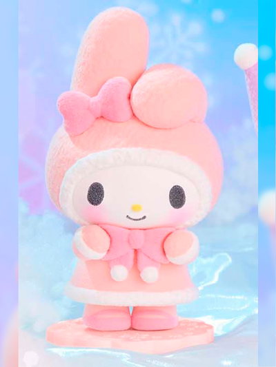 Sanrio - My Melody ＋ Kuromi - My Melody Fluffy Puffy Series Figura