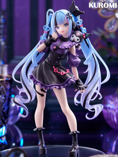  Sanrio ＋ Hatsune Miku - Snow Miku ＋ Kuromi - Trio Try iT Figura