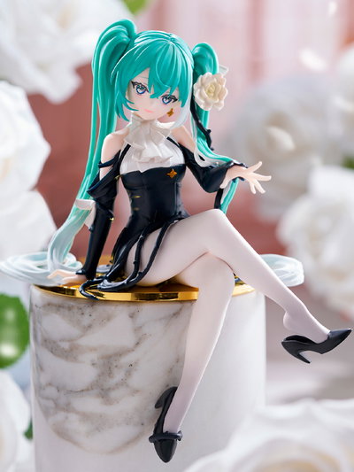 Vocaloid Hatsune Miku (Flower Fairy White Rose Ver.) Noodle Stopper Figura