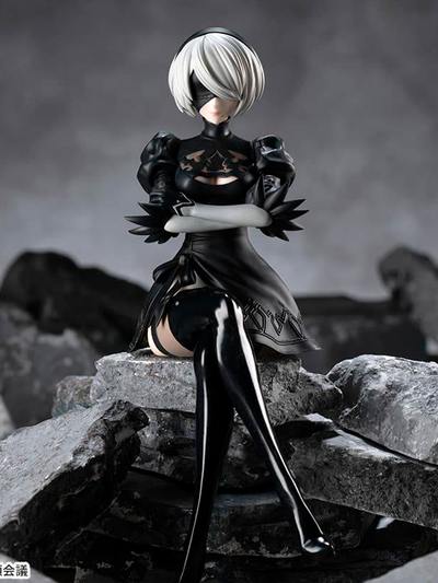 NieR: Automata Ver1.1a 2B Premium Perching Figure