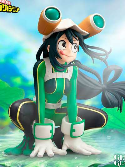 My Hero Academia Tsuyu Asui Glitter&Glamours Figura