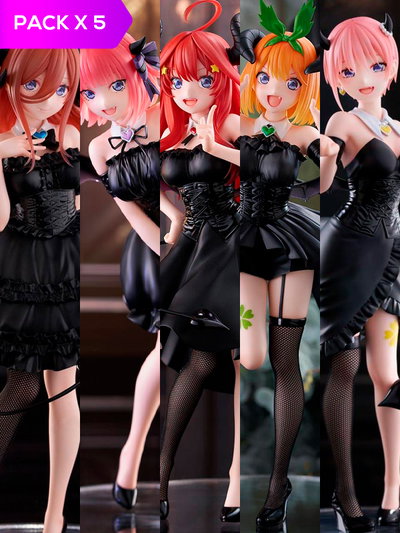 Pack de 5 Figuras The Quintessential Quintuplets BiCute Dark FuRyu