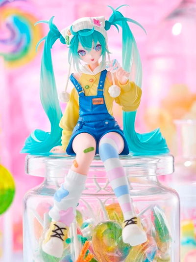 Vocaloid Hatsune Miku (Lollipop Ver.) Noodle Stopper Figure