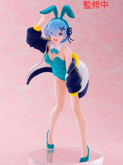 Re Zero Starting Life in Another World Rem (Jacket Bunny Ver.) Coreful Figura