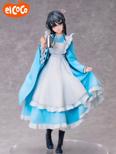 Rascal Does Not Dream Mai Sakurajima 1/7 Scale Figura (Kimono Maid Ver.)