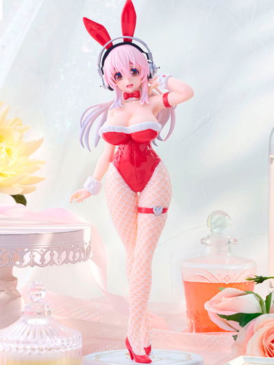 Nitroplus BiCute Bunnies Super Sonico (Red Color Ver.) Figura