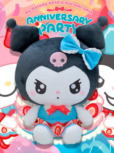 Sanrio Kuromi Yurukawa Anniversary Party Peluche L Size