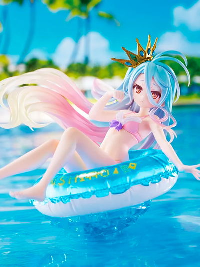 No Game No Life Aqua Float Girls Shiro Figura (Renewal)