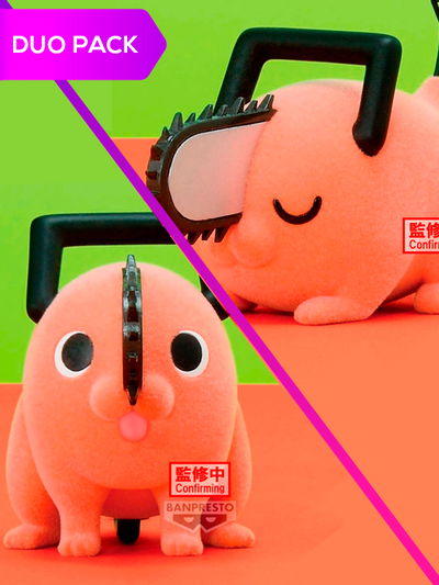 Chainsaw Man Fluffy Puffy Pochita II Ver.A + Chainsaw Man Fluffy Puffy Pochita II Ver.B