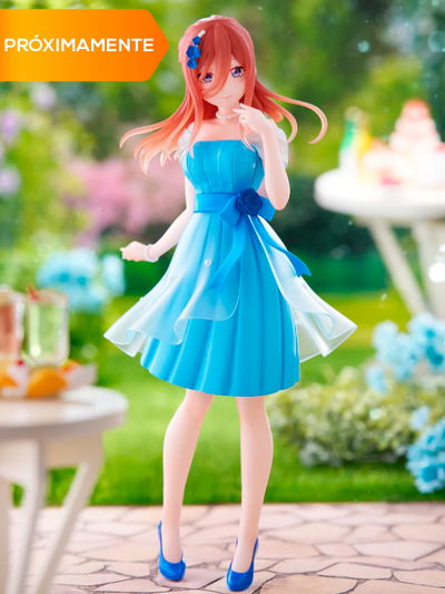  The Quintessential Quintuplets Miku Nakano Trio-Try-iT Figure (Pastel Dress Ver.)
