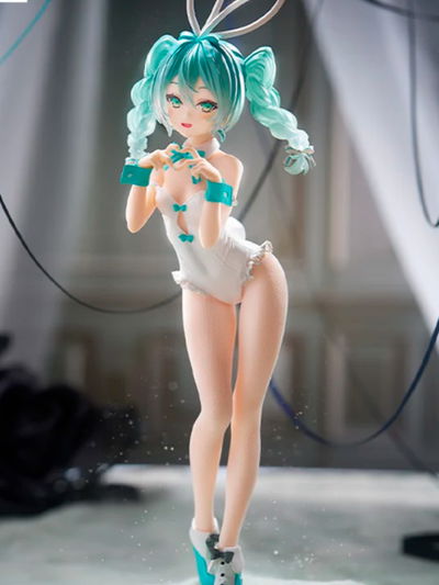 Vocaloid BiCute Bunnies Hatsune Miku (Rurudo White Color Ver.) Figura