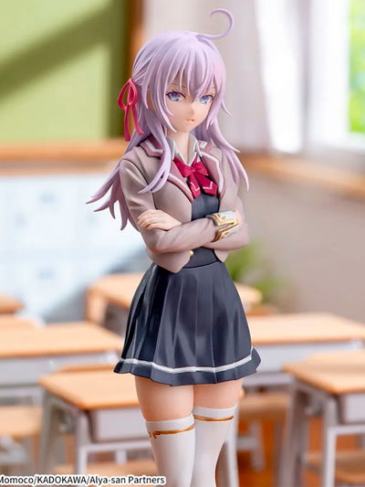 Alya Sometimes Hides Her Feelings in Russian Luminasta Alya (School Uniform) Figura