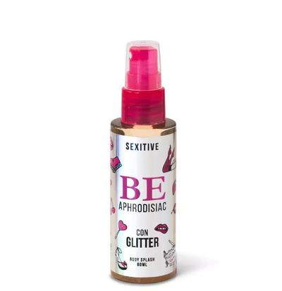 Body Splash Be Aphrodisiac con glitter