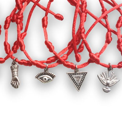 Pulsera 7 Nudos con Dije