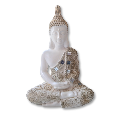Buda Meditación en Yeso 28 cm