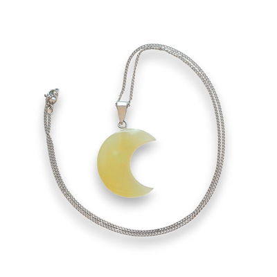 Collar Luna Ónix Verde