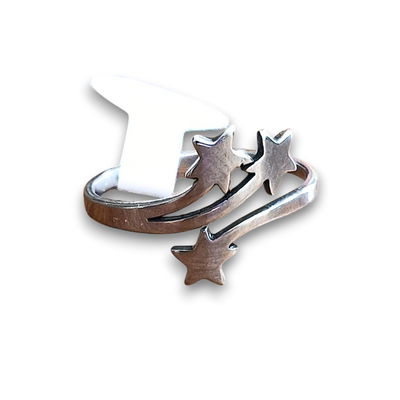 Anillo Estrellitas – Acero Quirúrgico