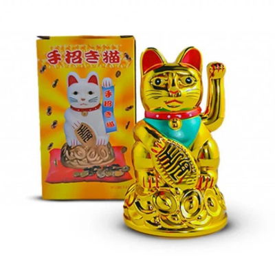 Gato Atrae Cliente Maneki-neko11cm