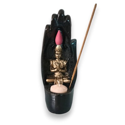 Fuente de Humo Buda en Mano Protectora 