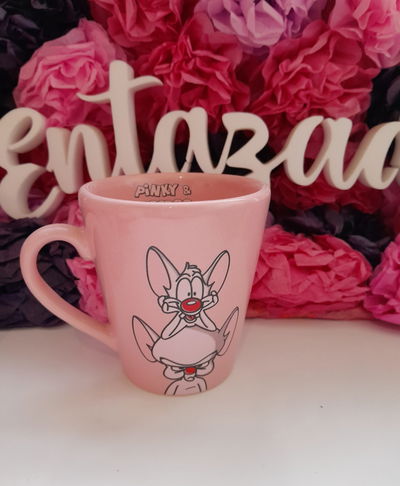 Taza Pinky y Cerebro
