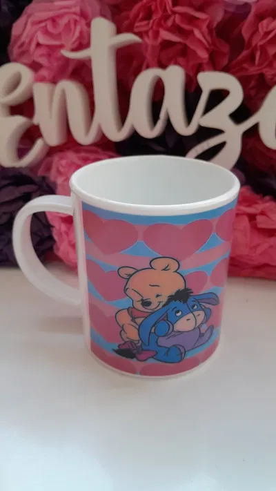 Taza Plastica Winnie Pooh