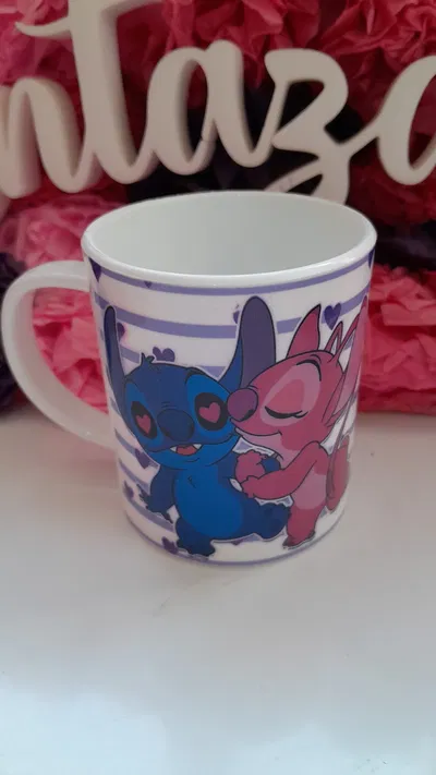 Taza Plastica Stech besos