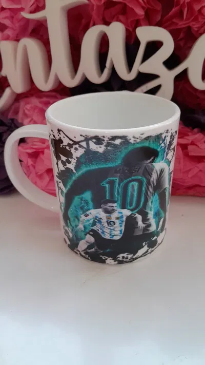 Taza Plastica Messi 10