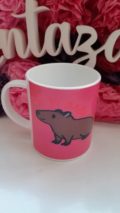Taza Plástica Capibara
