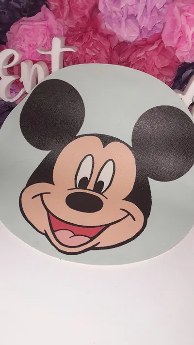 Individual Cuerina Mickey