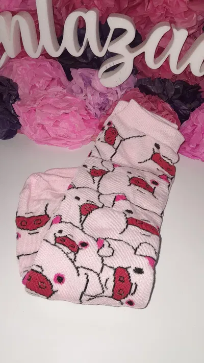Medias Cerdito 3/4