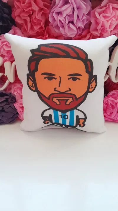Almohadón Pequeño Messi