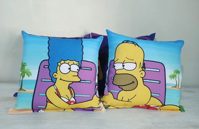 Almohadón Duo Homero Playa