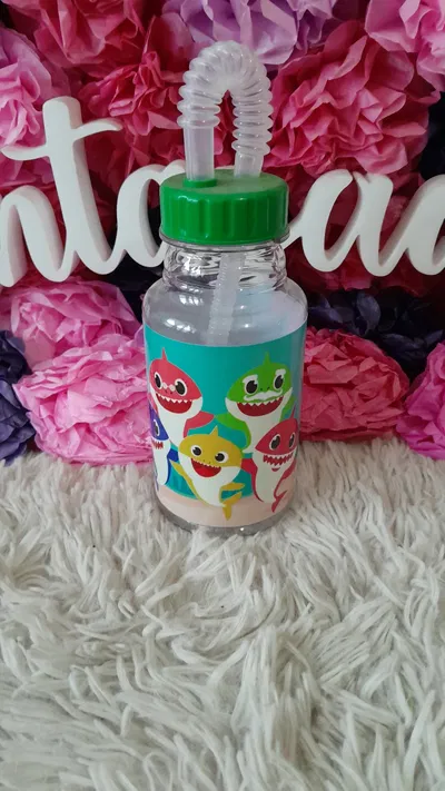Botella Mini Tiburones 