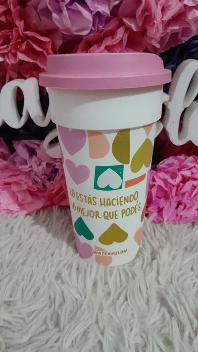 Vaso termico Corazones