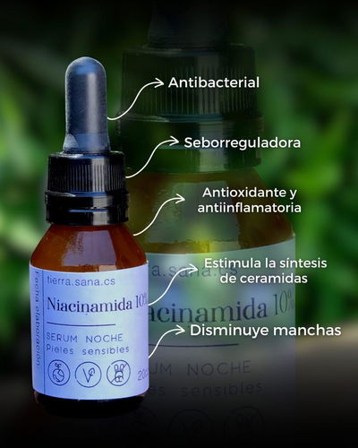 Niacinamida serum facial