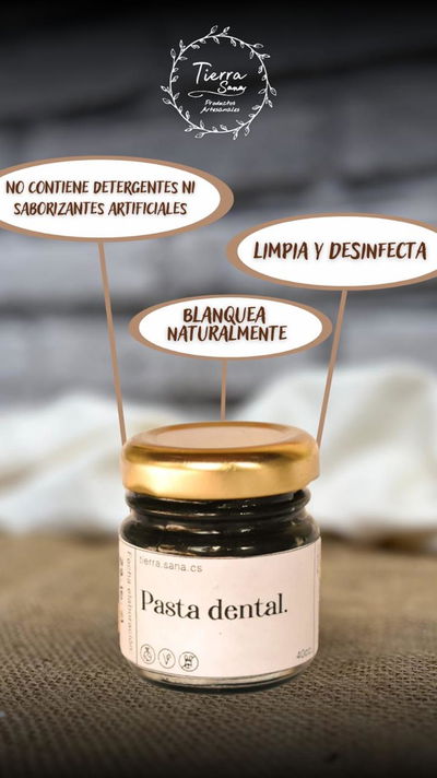 Pasta dental natural uso diario