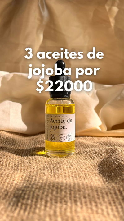 Aceite de jojoba  PROMOS DIA DEL AMIGO 