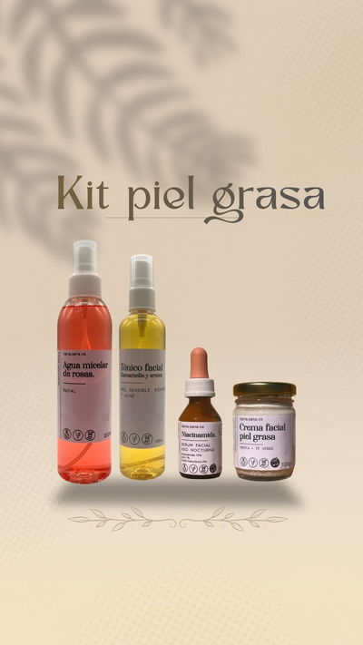 Kit facial piel grasa