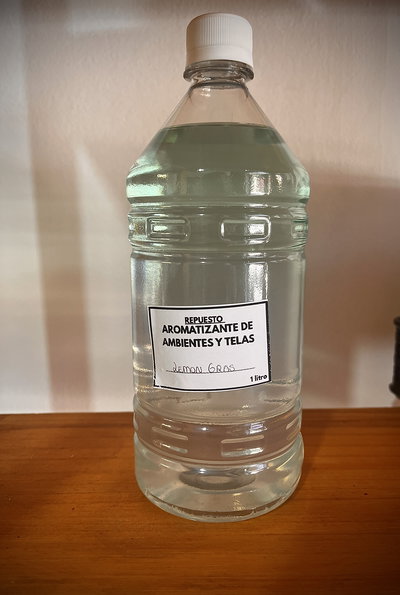 Aromatizante de ambientes y telas 1 litro LEMON GRASS