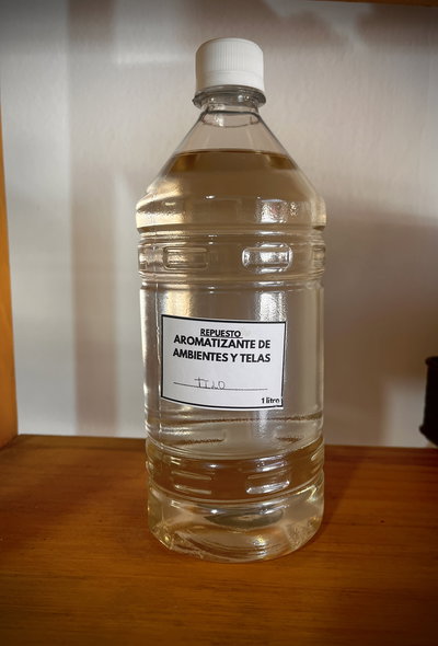 Aromatizante de ambientes y telas 1 litro TILO