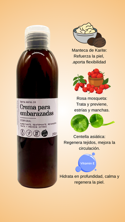 Crema para embarazadas