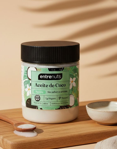 Aceite de coco neutro sin aroma 200 cc